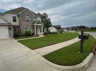 James M.'s grass maintenance service result