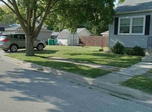 Russell P.'s grass cutting service result