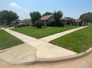 Robert M.'s lawn maintenance service result