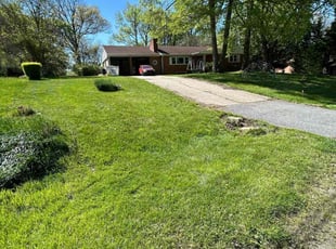 Jenny V.'s lawn maintenance service result