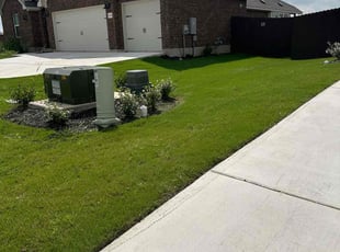 Kat K.'s lawn service service result
