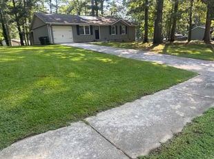 Kelly G.'s turf care service result