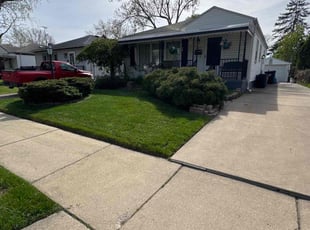 Harriett H.'s grass cutting service result