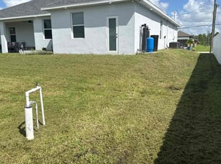 Cheryl M.'s grass cutting service result