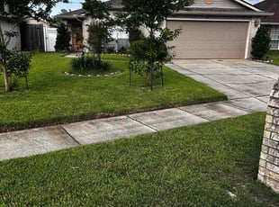 Kathy L.'s lawn care service result