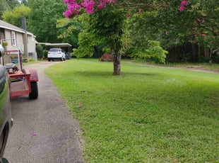 James S.'s lawn care service result