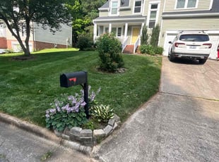 Melissa H.'s grass cutting service result