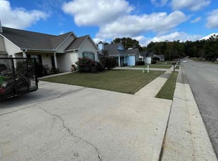 Chiquitta W.'s grass cutting service result