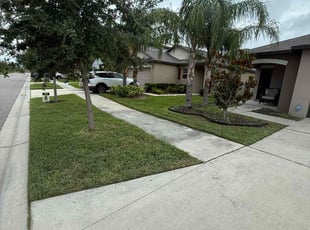 Austin L.'s grass cutting service result