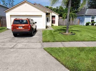 Curtis B.'s yard service service result