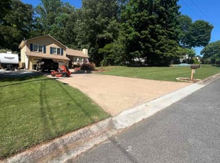 Hannah K.'s lawn care service result