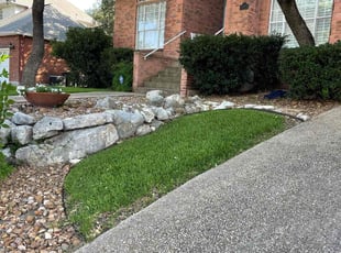 angela p.'s lawn service service result
