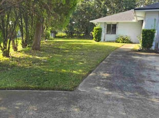 Sandra O.'s lawn care service result