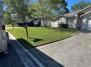 Dupe M.'s grass maintenance service result