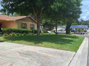 Brandon M.'s grass cutting service result