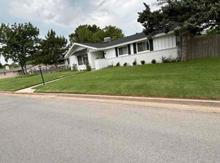 Mary S.'s grass maintenance service result