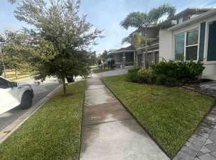 Karen F.'s turf maintenance service result