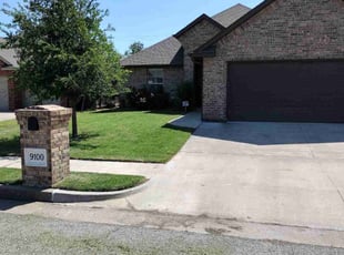 Tony G.'s grass cutting service result