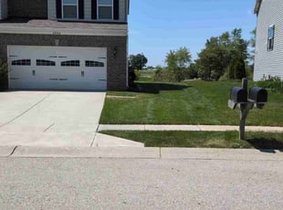 Christopher M.'s lawn maintenance service result