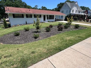 Lauren K.'s lawn maintenance service result
