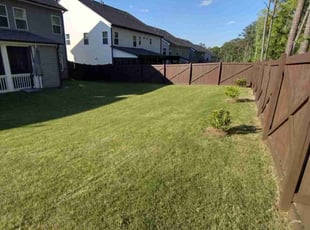 Brandon W.'s turf maintenance service result