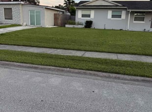 Mary K.'s lawn care service result