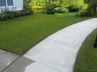 Rachel P.'s turf maintenance service result