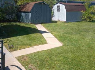 Julie M.'s grass cutting service result