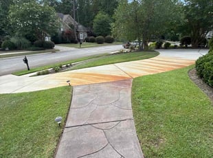 Kathy M.'s lawn maintenance service result