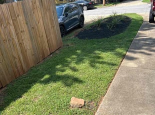 Jimmy F.'s lawn maintenance service result