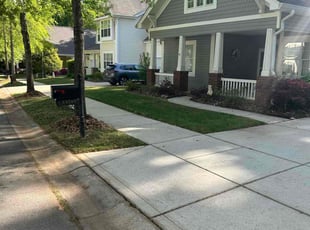 Josh M.'s lawn maintenance service result