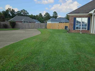 Crystal S.'s lawn care service result