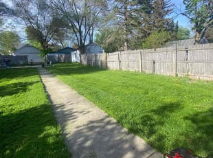 Zach F.'s lawn care service result