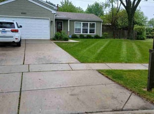 Brett K.'s lawn care service result