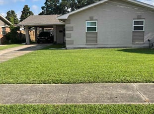 Diamond C.'s lawn maintenance service result