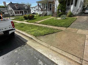 Christina M.'s lawn service service result