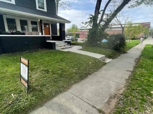 Sierra-Lynn N.'s grass cutting service result