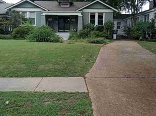 Flo S.'s grass maintenance service result