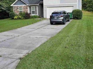 Joe B.'s grass cutting service result