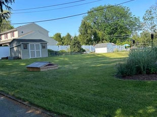 Brittney D.'s lawn maintenance service result