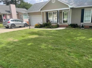 Gwendolyn P.'s lawn service service result
