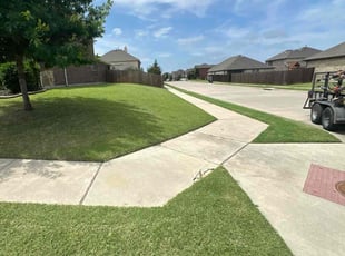 Richard Q.'s turf maintenance service result