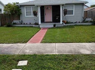 Robert E.'s lawn maintenance service result