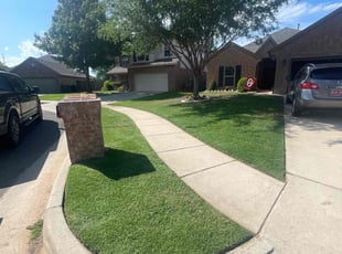 Matt S.'s lawn care services service result