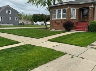 Gwendolyn L.'s lawn service service result