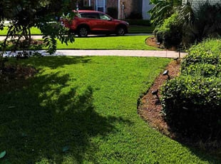 Katrina L.'s lawn maintenance service result