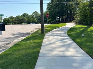 Laurie P.'s lawn care service result