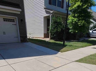 Melody S.'s grass cutting service result