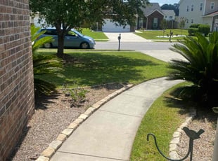 Betty W.'s grass maintenance service result
