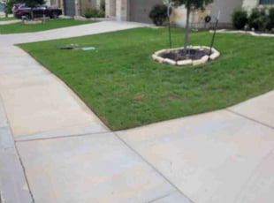 Valerie K.'s landscape maintenance service result